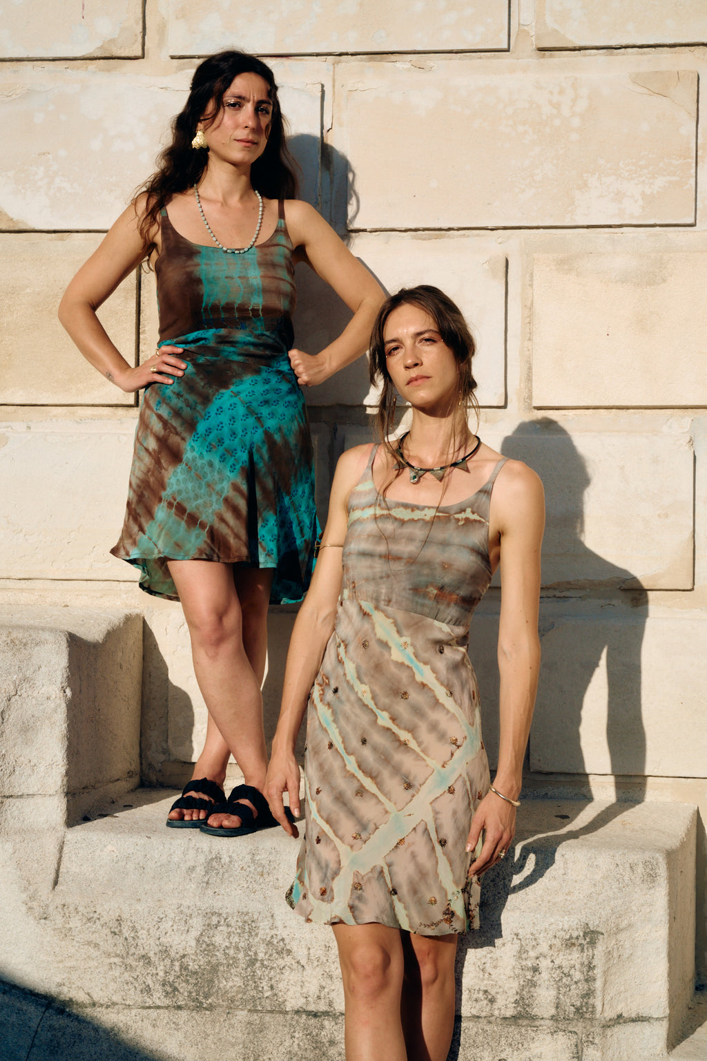 Yayavara Creation The Muse silk unique cute dress summer vibe handmade embroidery unique piece of garment