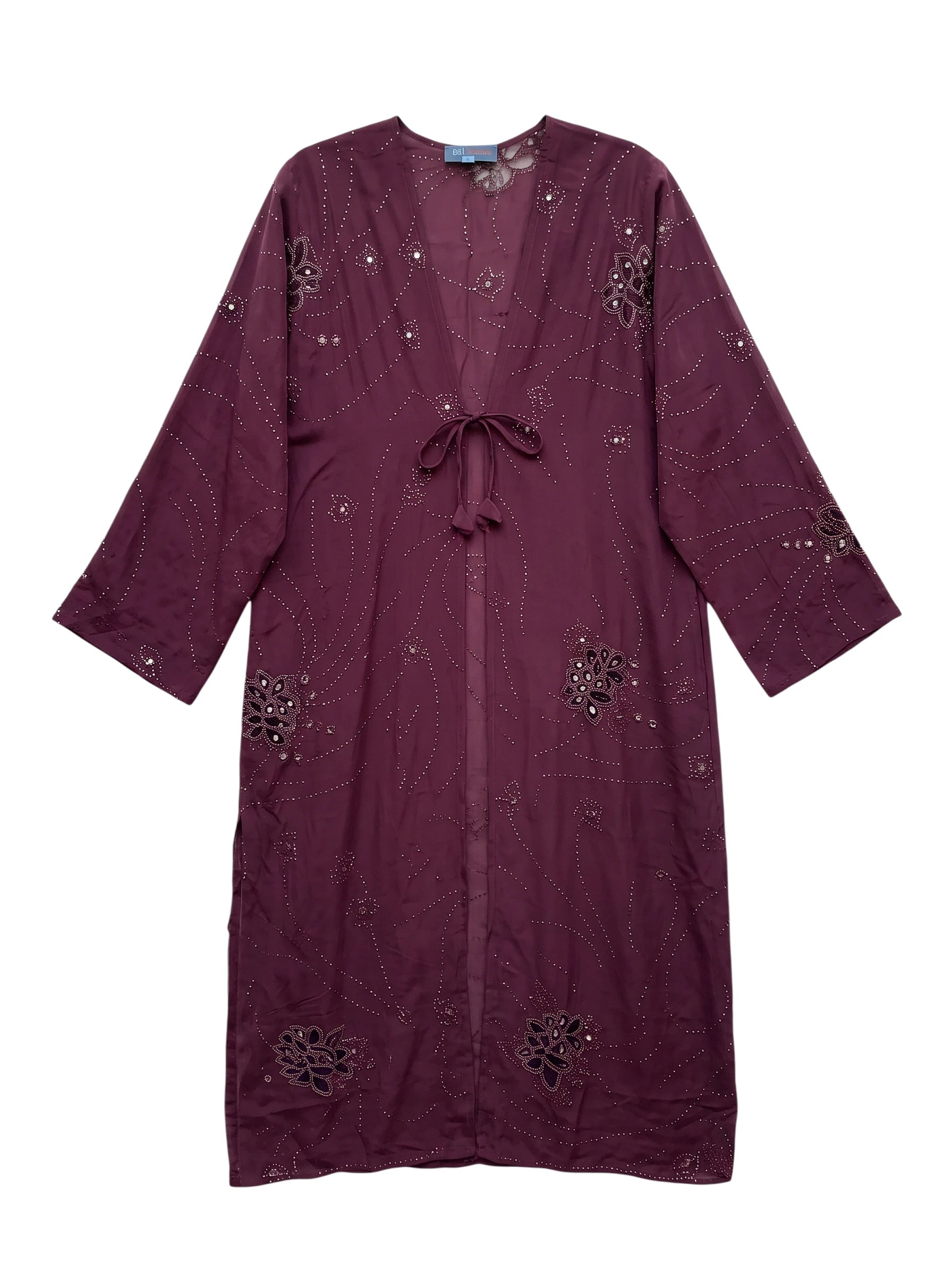 The Eternal — Burgundy Flower — M/L
