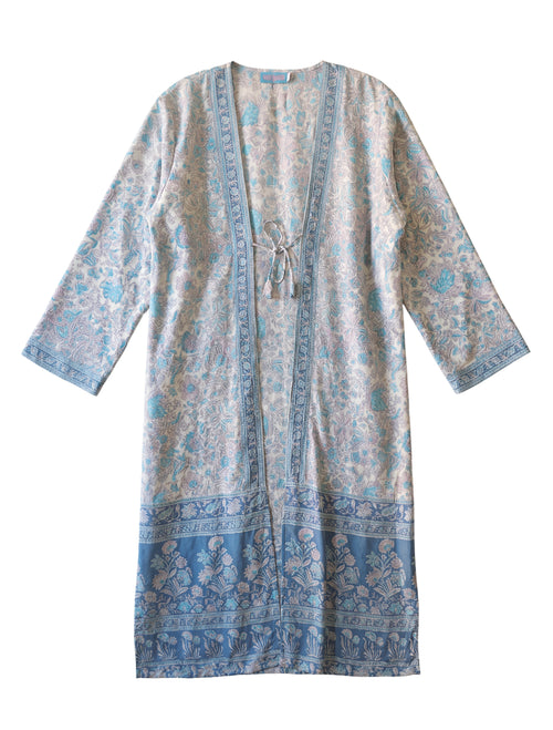 Flatlay Open Sky The Eternal long sleeves silk kimono Yayavara Creation