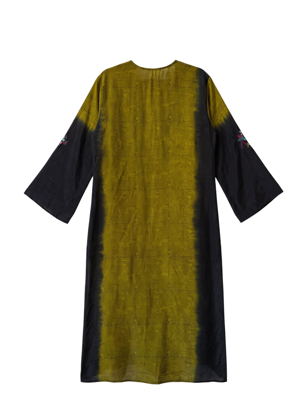 Flatlay The Eternal longue veste en soie naturelle