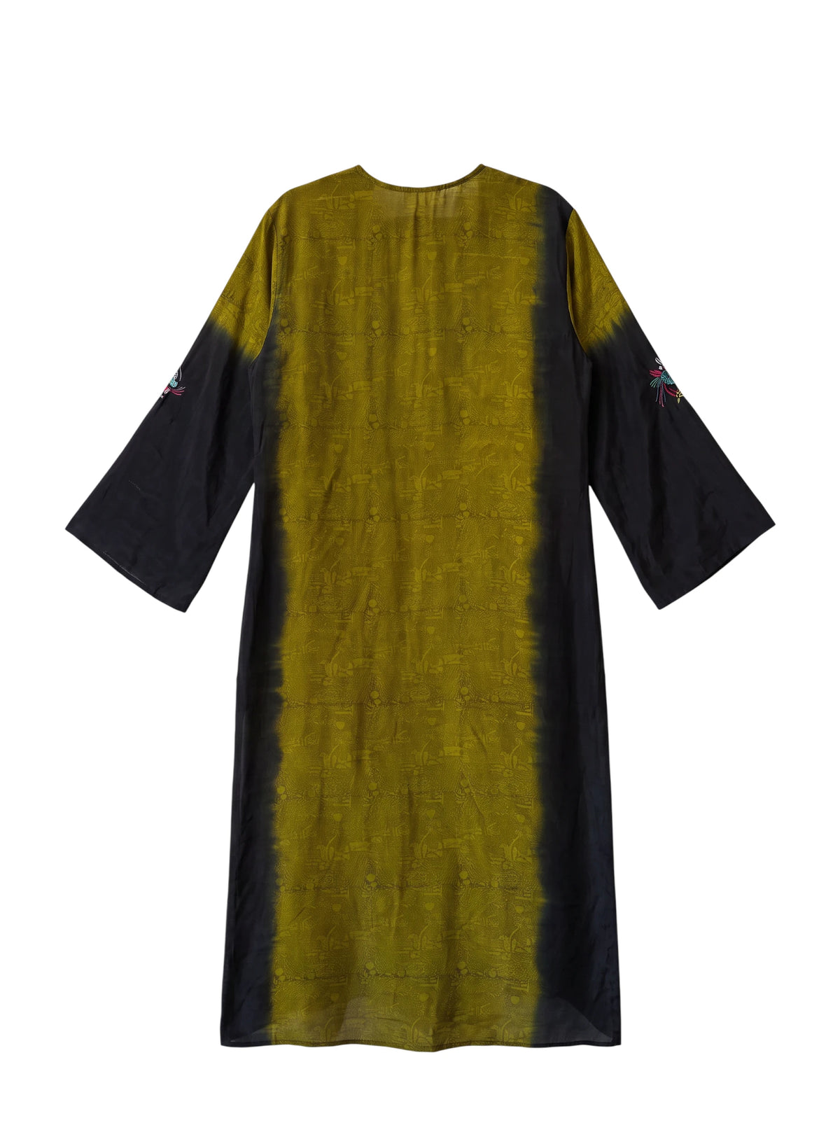 Flatlay The Eternal longue veste en soie naturelle
