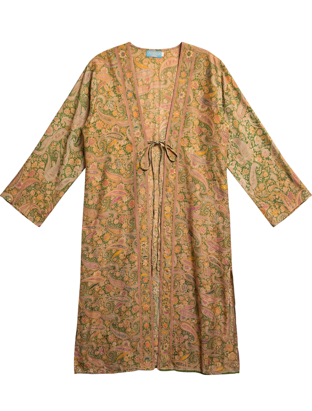 Flatlay frontside Tender Petal natural silk embroidered Yayavara Creation