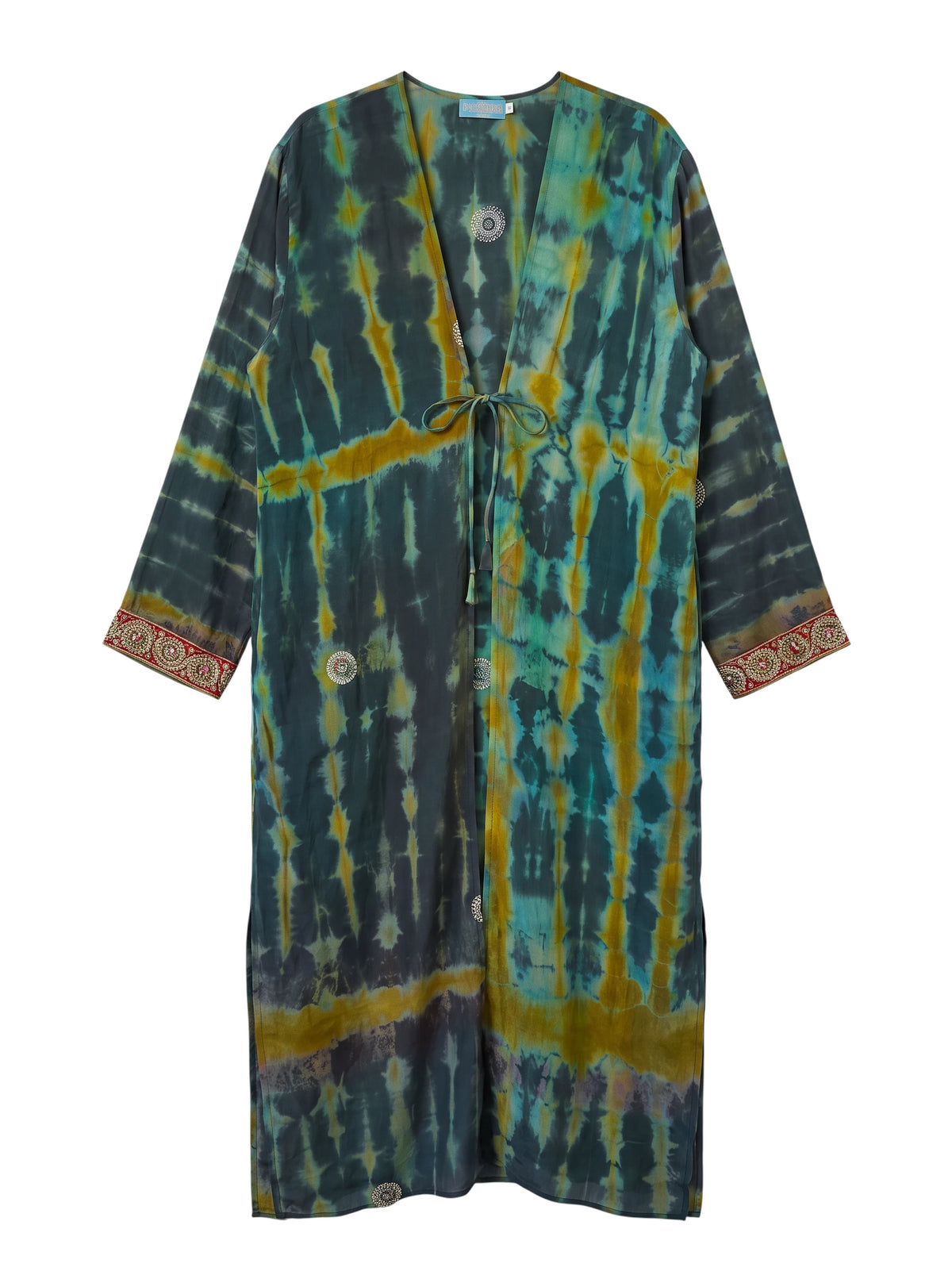 The Eternal · The Silk Chronicle · Handmade embroidery on vintage Indian sari silk, sustainable fashion by Yayavara Creation