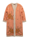 Flatlay frontside of The Magical embroideries natural silk