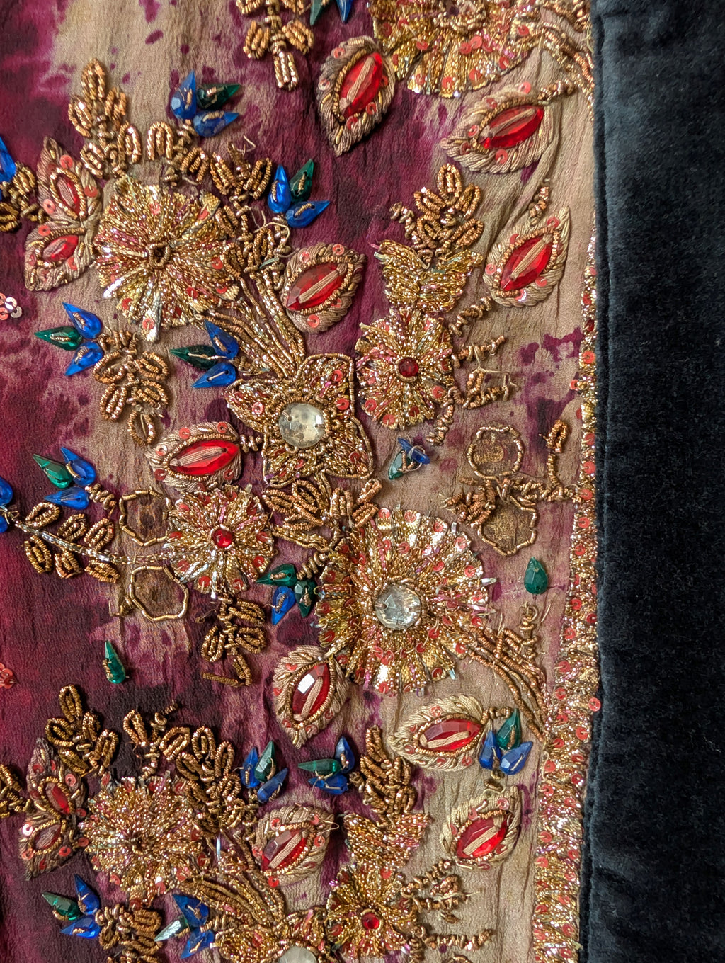 The Ritual Sadhu details embroidery Yayavara Creation