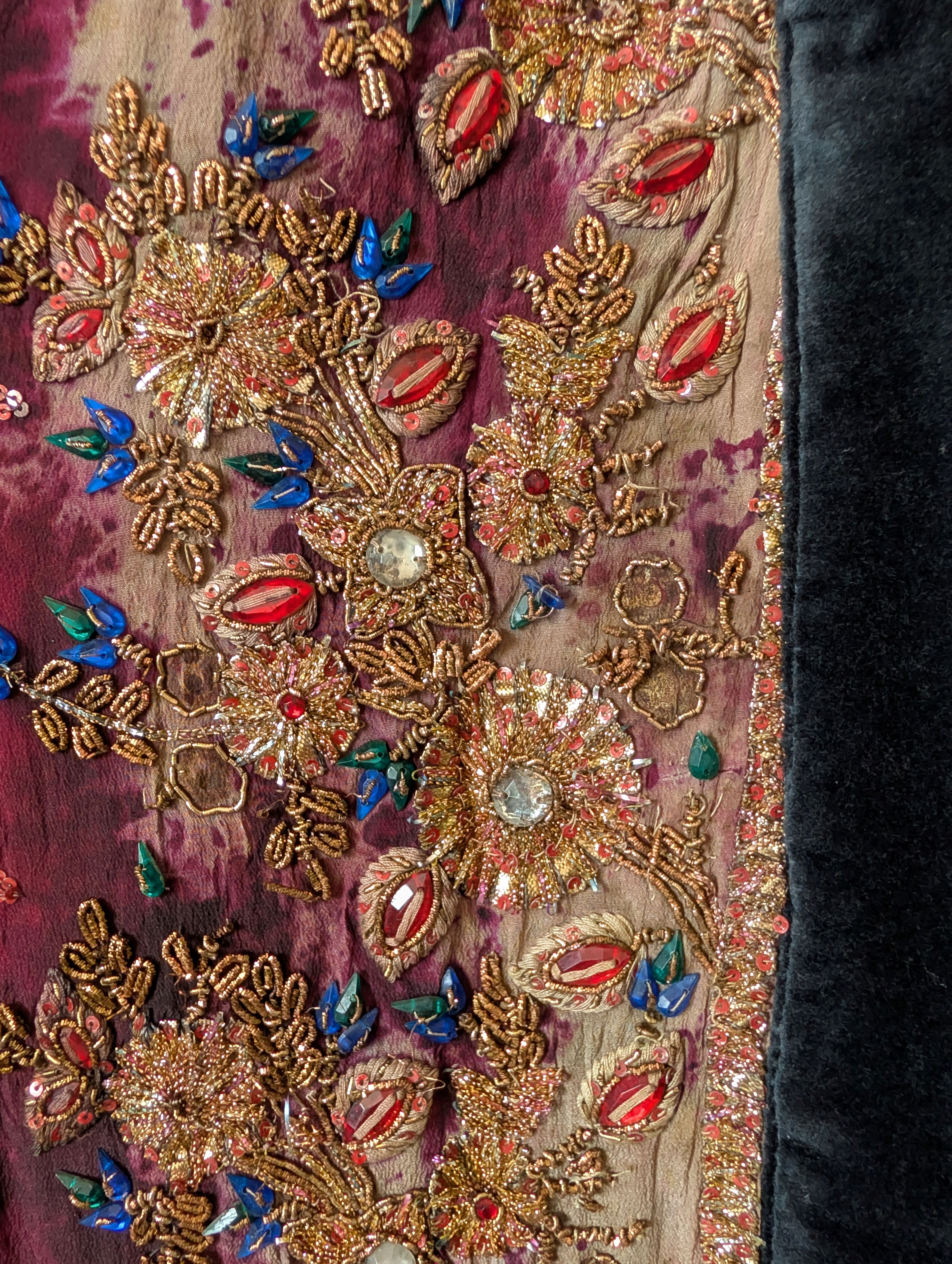 The Ritual Sadhu details embroidery Yayavara Creation