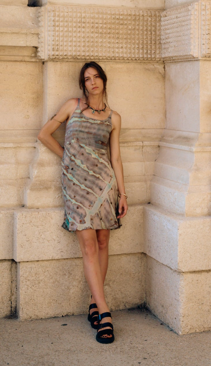 Yayavara Creation The Muse silk unique cute dress summer vibe handmade embroidery