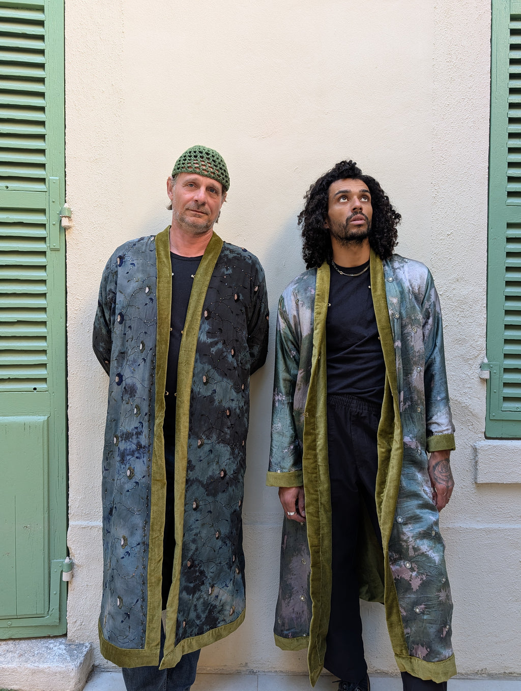 The Ceremonial - Forest Temple long kimono coat, one of a kind piece of garment by Yayavara Creation