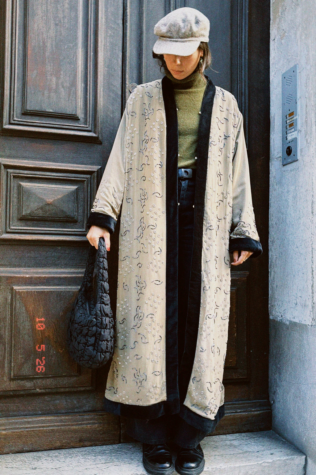 The Ceremonial · The Bound & Free · Pure silk jacket upcycled from a vintage Indian sari, unique piece by Yayavara Creation