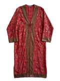 The Eternal longue veste en soie naturelle broderies Yayavara Creation