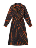 Robe portefeuille en soie pièce unique robe convertible vintage mode éthique artisanat indien par Yayavara Creation
