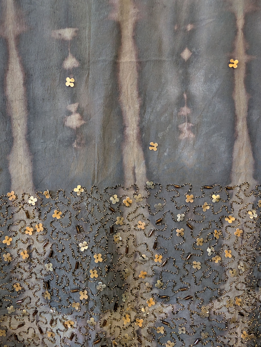 The Freedom Sacred_River long dress natural silk and embroidery details Yayavara Creation