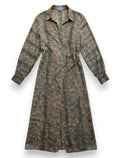 The Freedom wrap dress natural chinon silk conscious fashion ethical fashion conscious living unique garment handmade