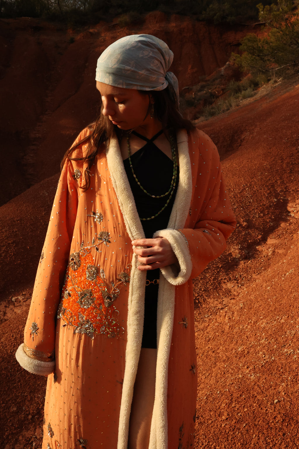 The Magical - Autumn Queen kimono fur