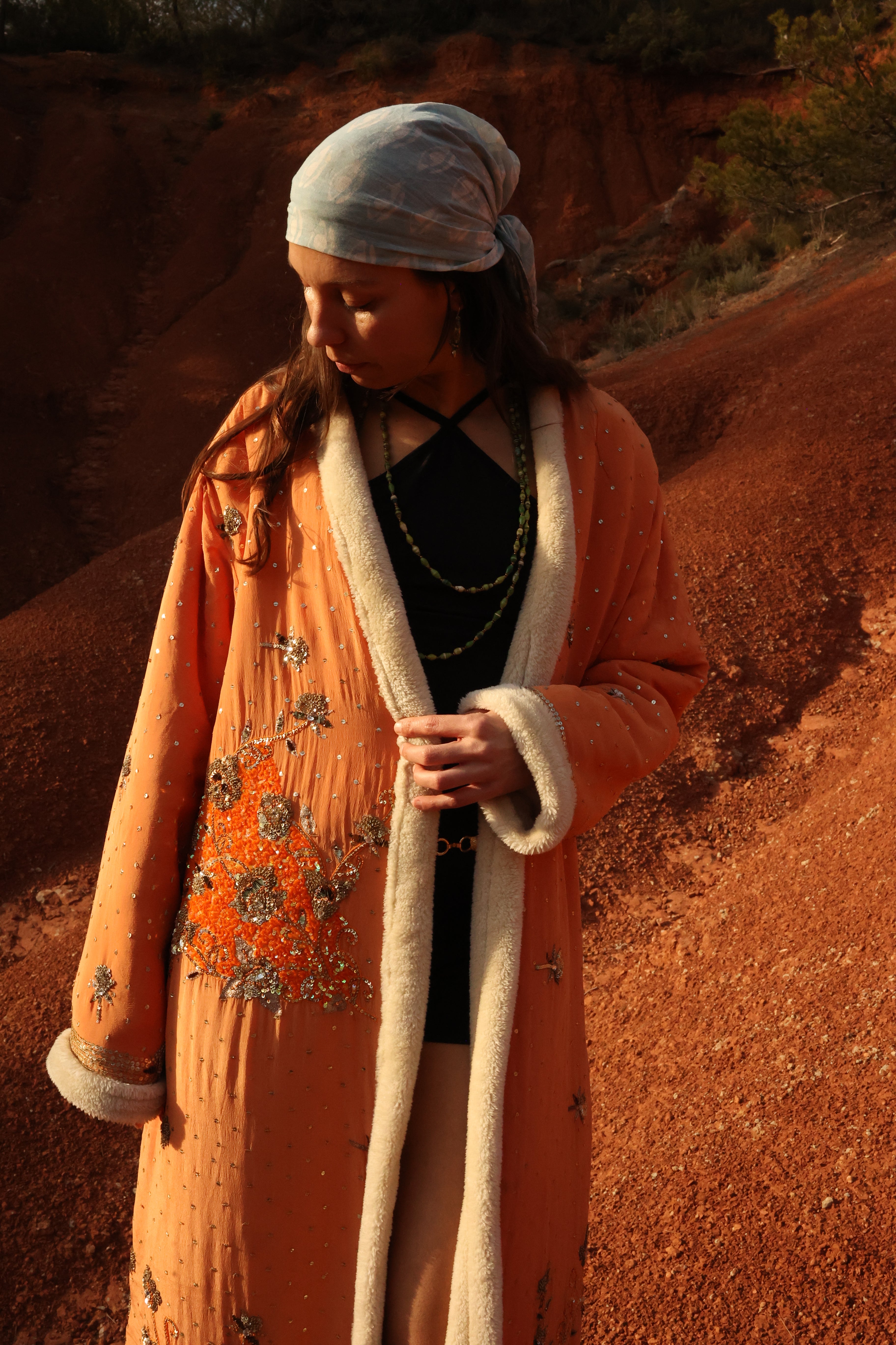 The Magical - Autumn Queen kimono fur