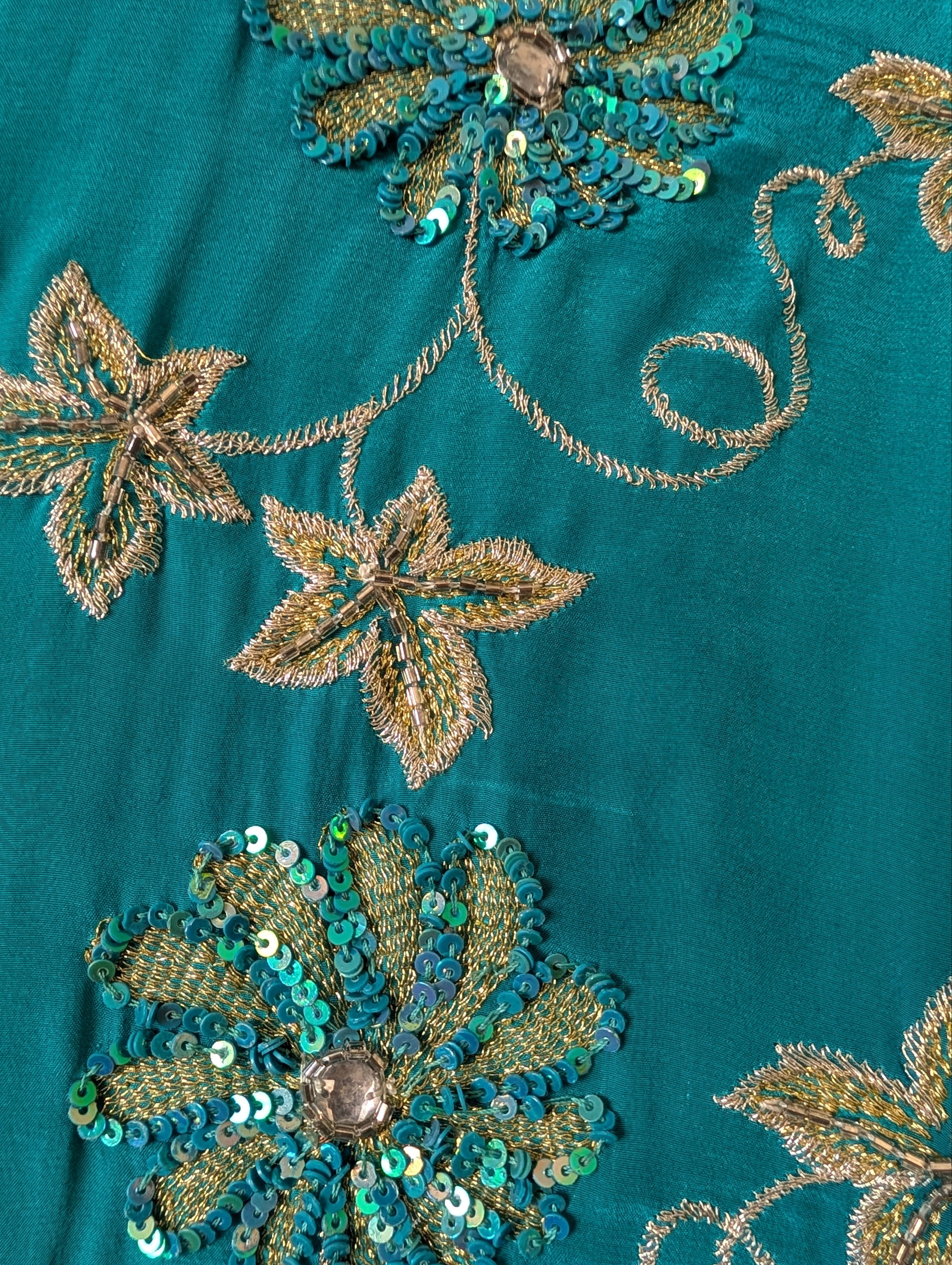 The Magical Sattva Zoom silk embroidered coat Yayavara Creation