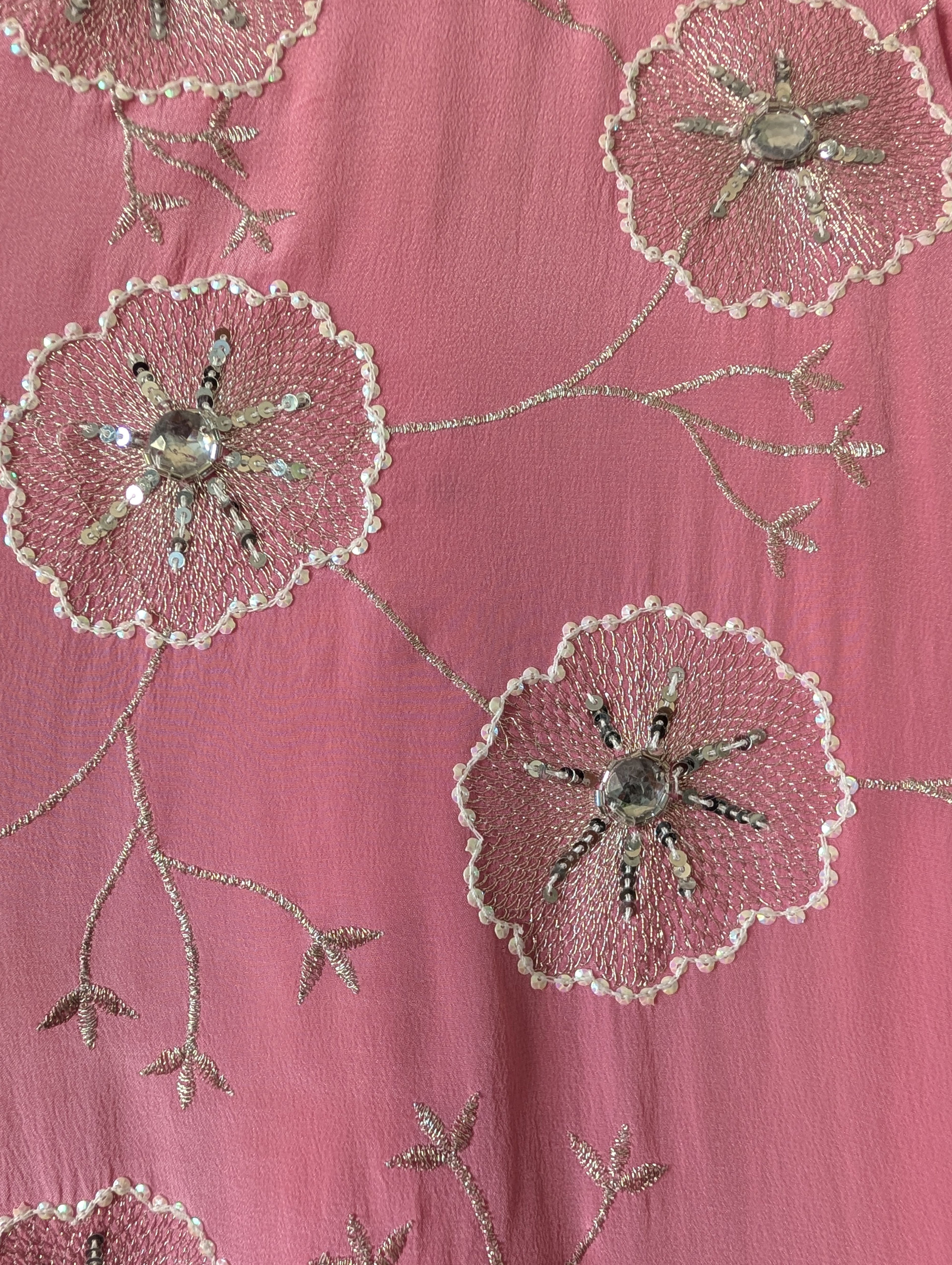 The Magical zoom on embroidery
