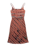 Robe The Muse en pure soie avec des broderies à la main tie and dye pièce unique au monde mode durable mode responsable slow fashion Yayavara Creation