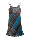 The Muse bias dress summer vibes light and fluid short dress natural silk unique piece one of a kind Yayavara Creation