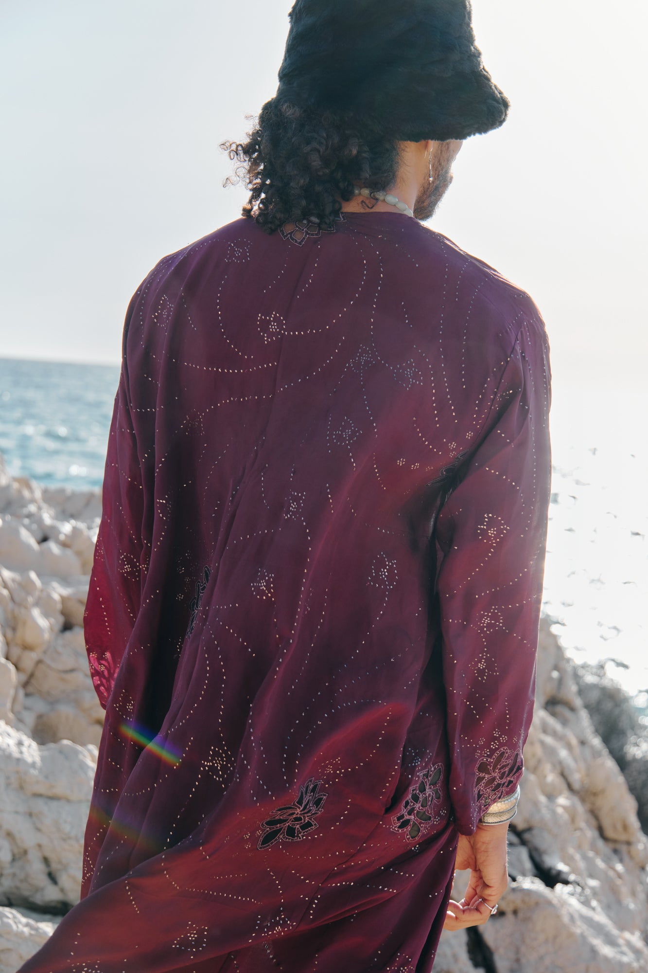 The Eternal — Burgundy Flower